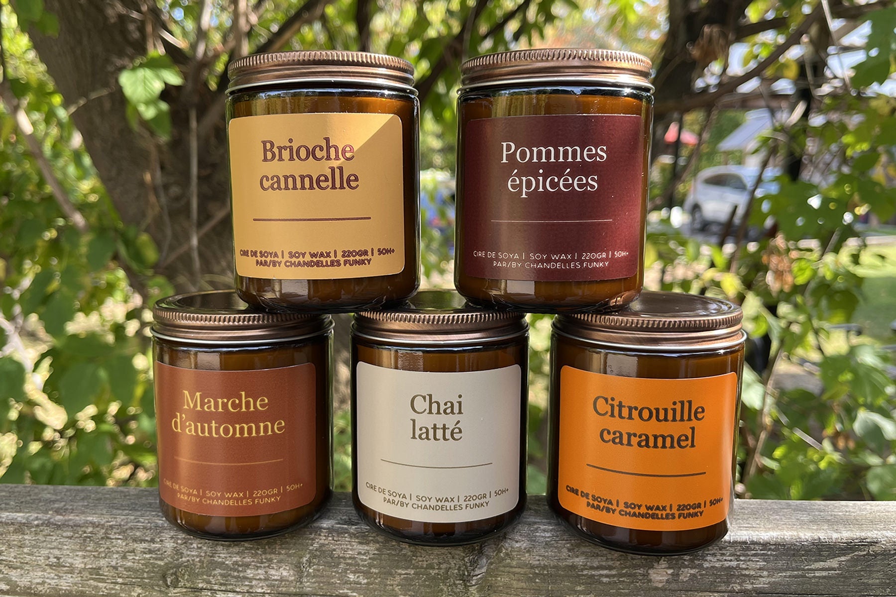 Chandelle Collection Automne - Funky & Co.