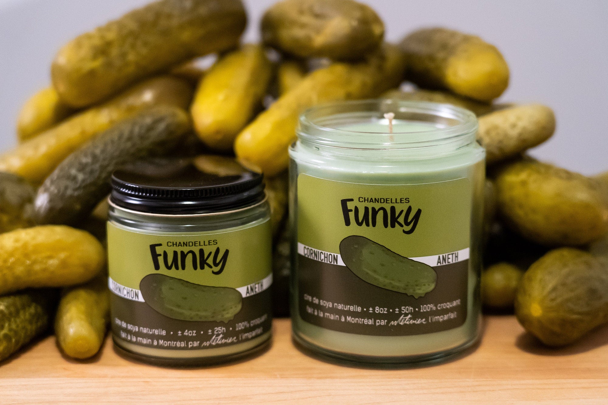 Chandelle Cornichon Aneth - Dill pickle - Funky - Funky & Co.