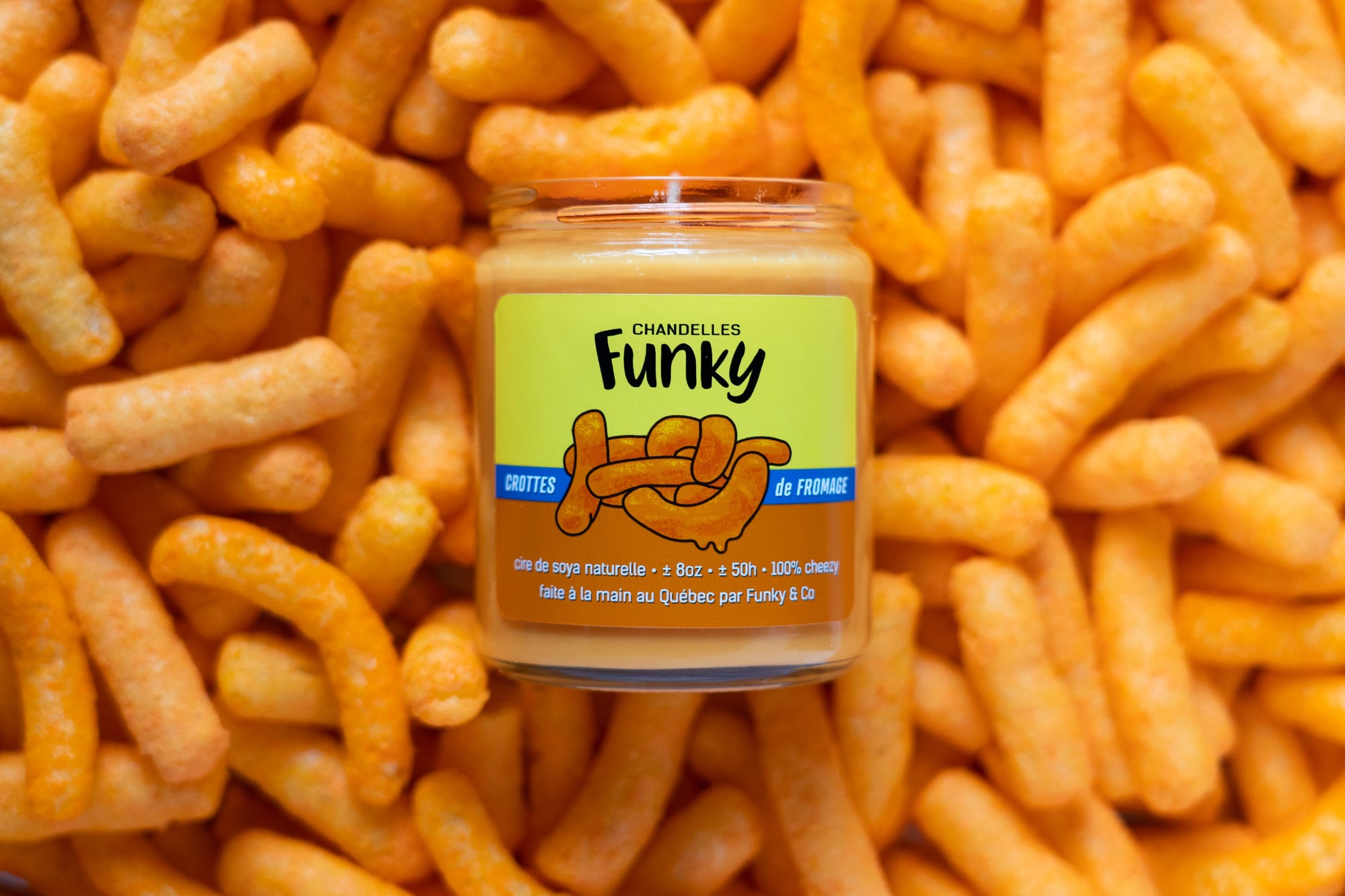 Chandelle Crottes de fromage - Funky - Funky & Co.