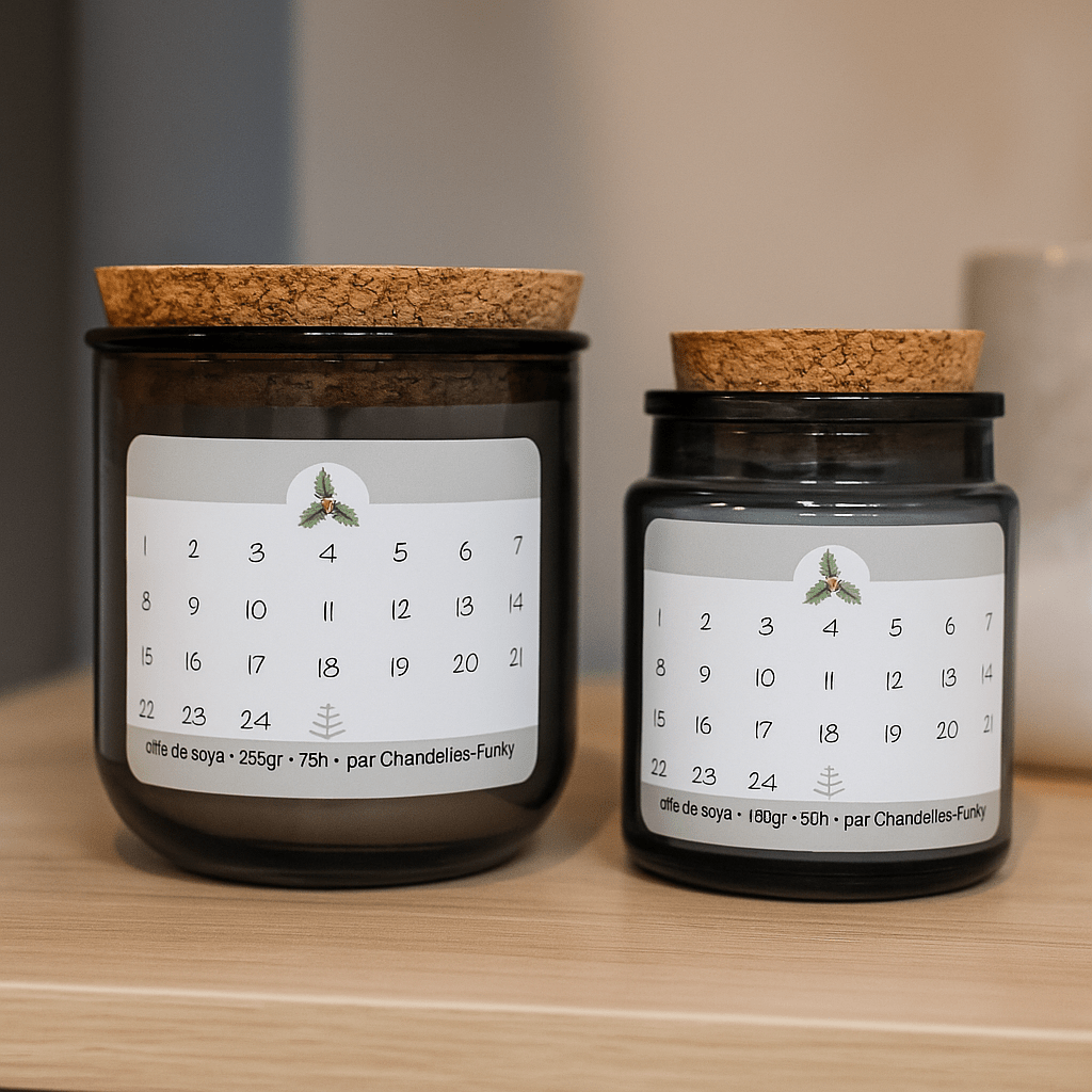Chandelle Calendrier de l'avent - Funky - Funky & Co.