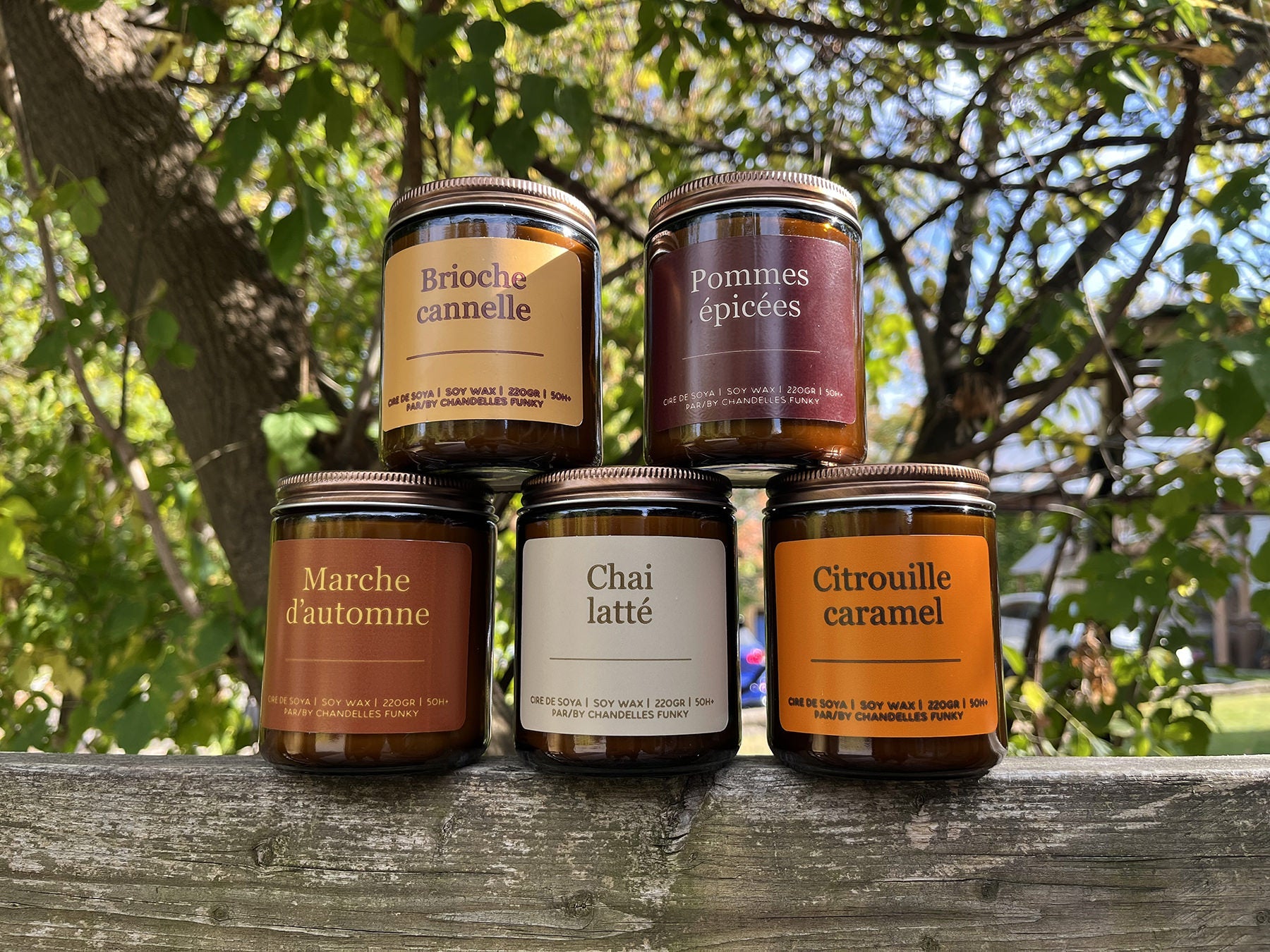 Chandelle Collection Automne - Funky & Co.
