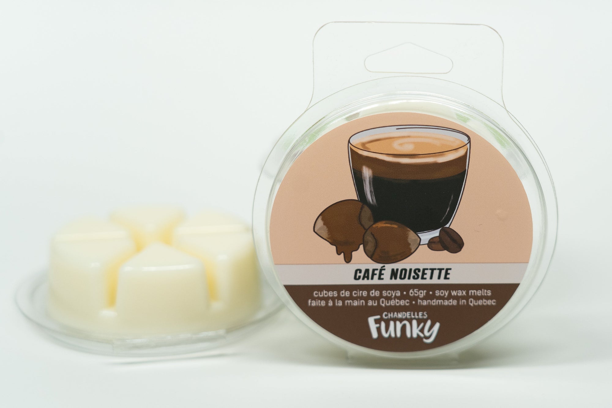 Cubes de cire Café noisette - Funky & Co.