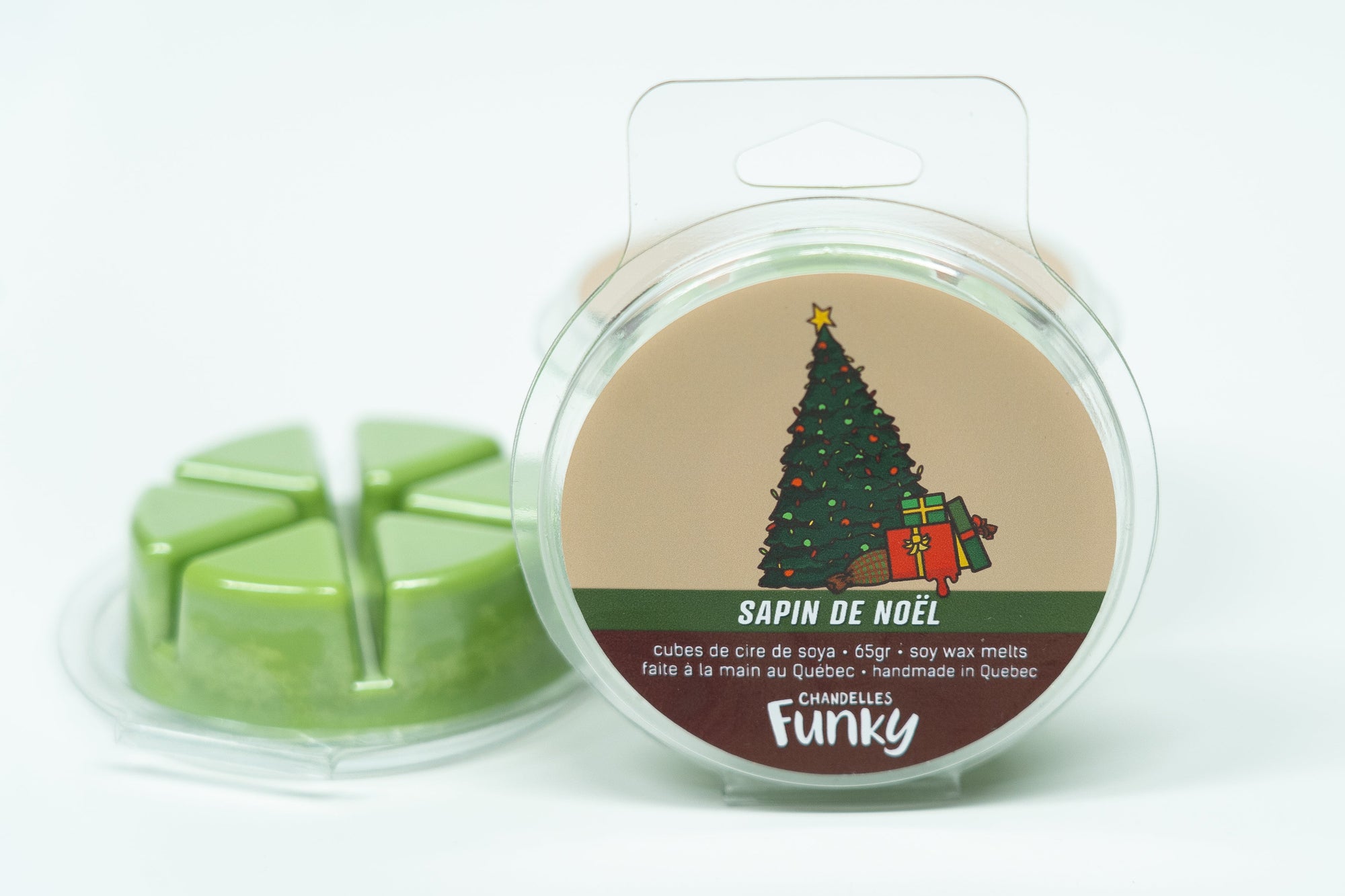 Cubes de cire Sapin de Noël - Funky & Co.