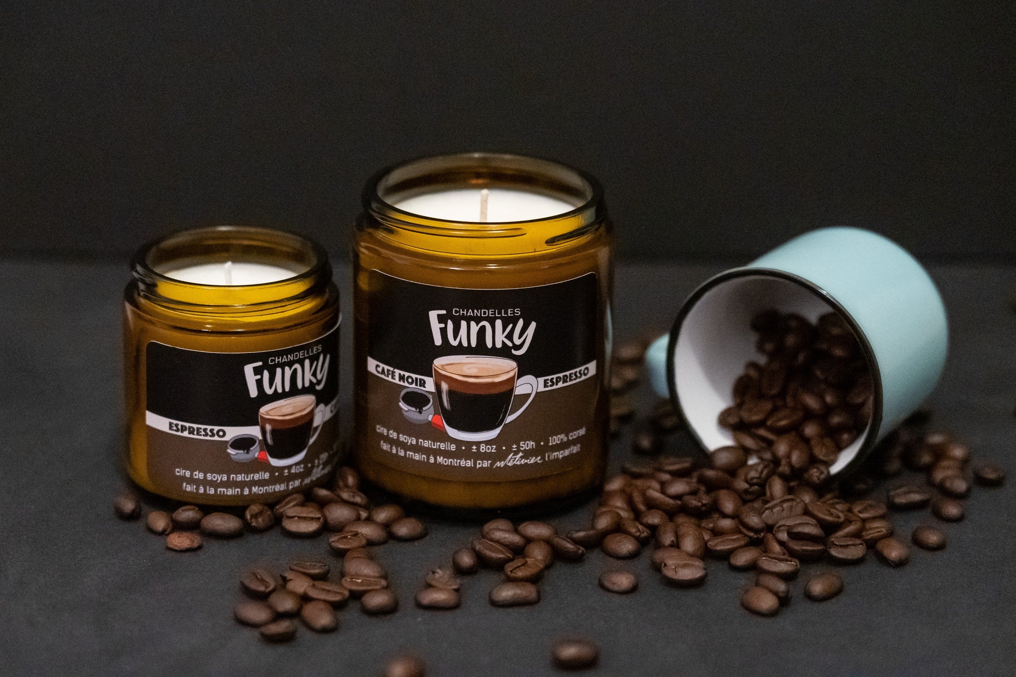 Chandelle Café espresso - Funky - Funky & Co.