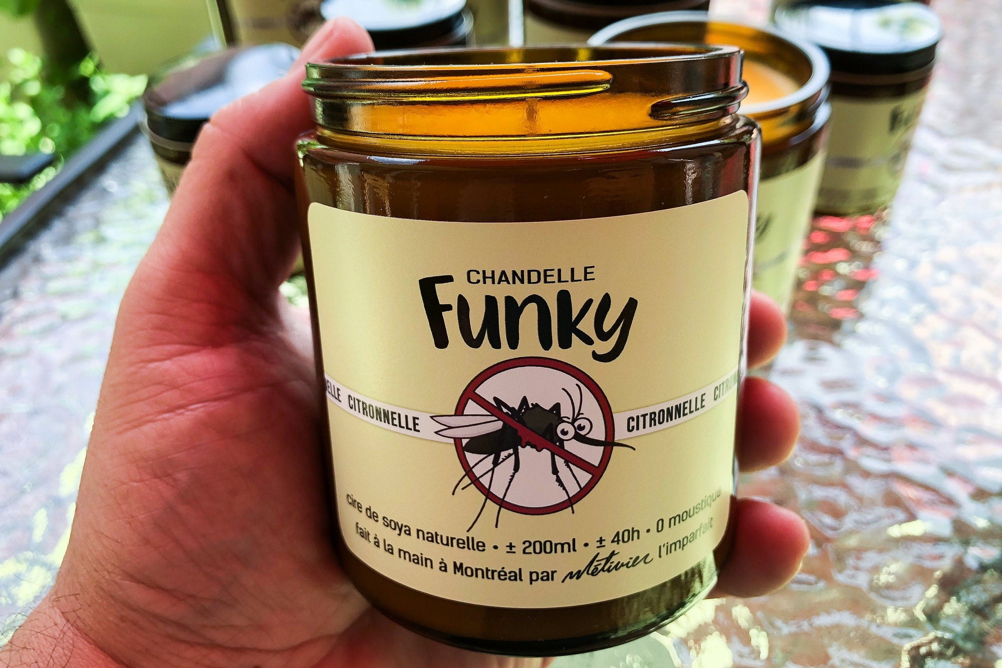 Chandelle Citronnelle - Funky - Funky & Co.