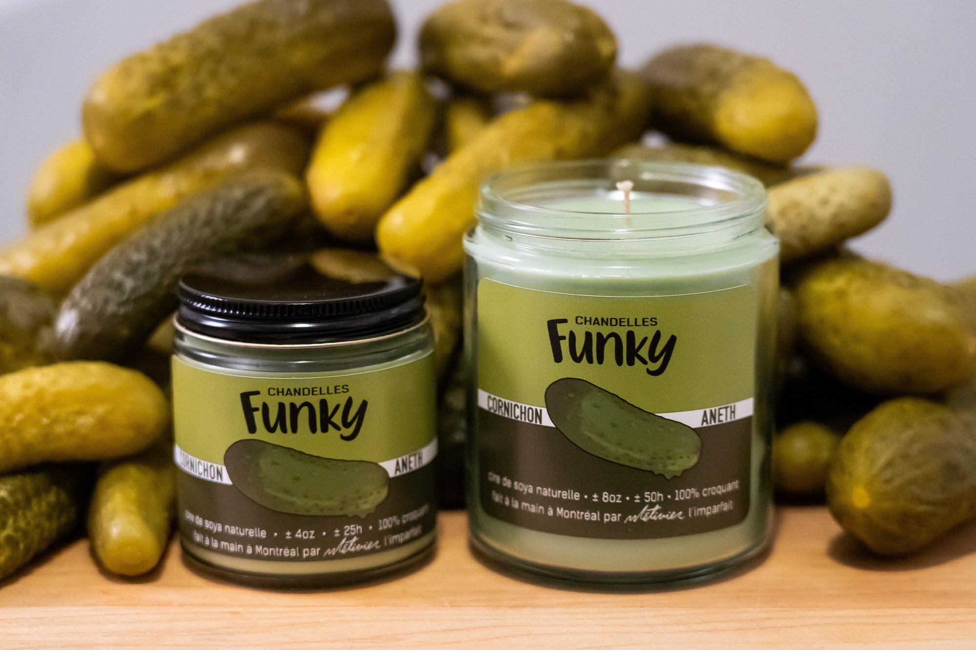 Chandelle Cornichon Aneth - Dill pickle - Funky - Funky & Co.