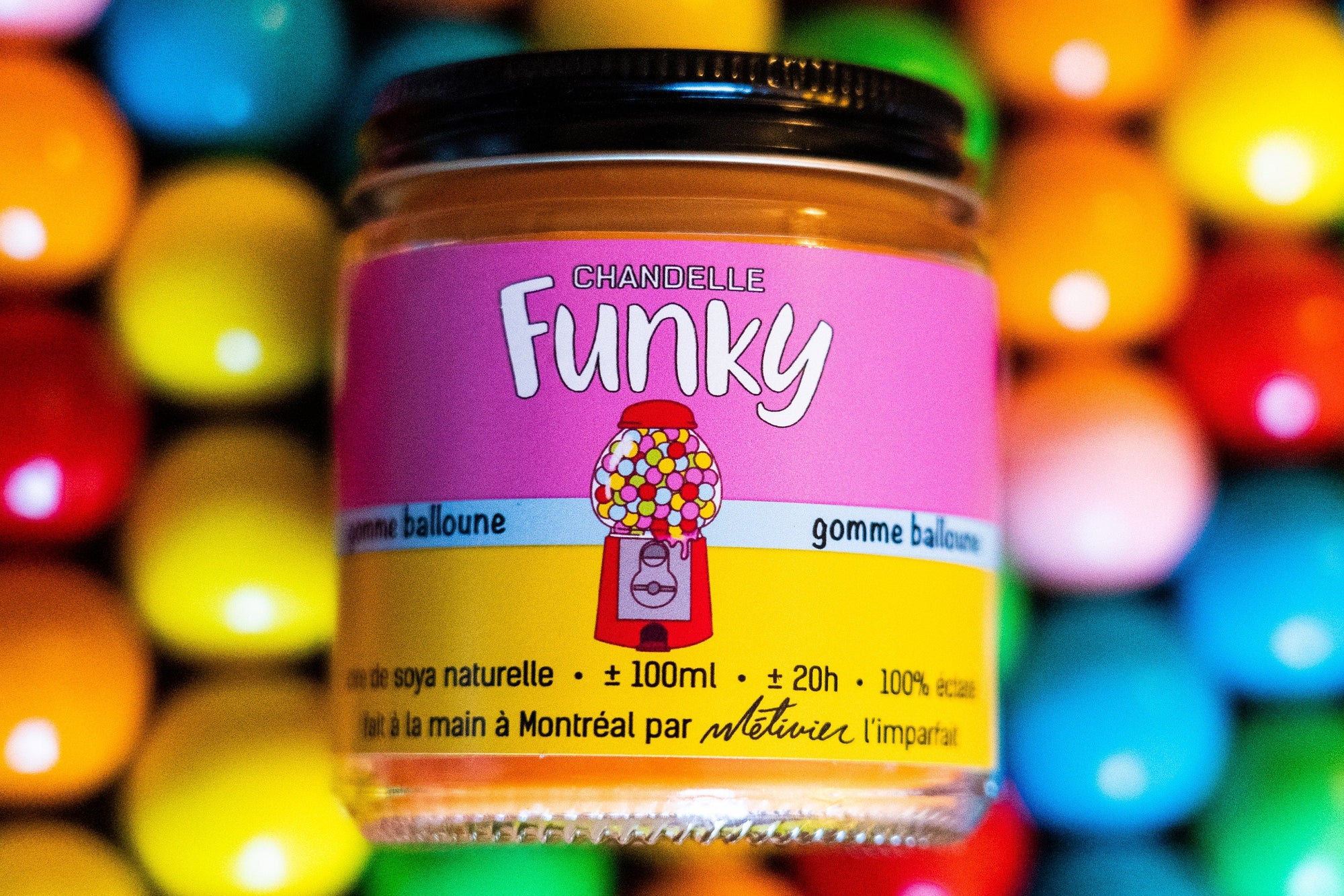 Chandelle Gomme balloune - Funky - Funky & Co.